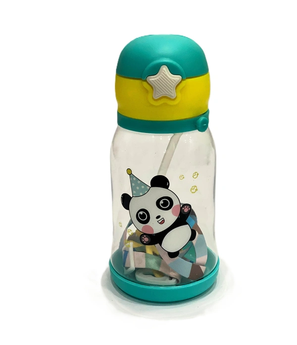 Water Bottle for Kids | Hardened Plastic Capacity: 600ML | Water Bottle | Multi-color | - 600 Milliliters, Multi