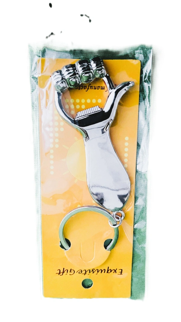 Exquisite Gift - Hand Keychain | Keyring with Bottle Opener - SS
