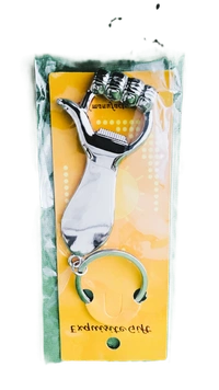 Exquisite Gift - Hand Keychain | Keyring with Bottle Opener - SS