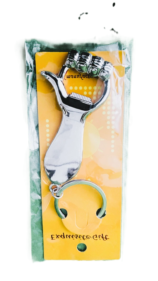 Exquisite Gift - Hand Keychain | Keyring with Bottle Opener - SS