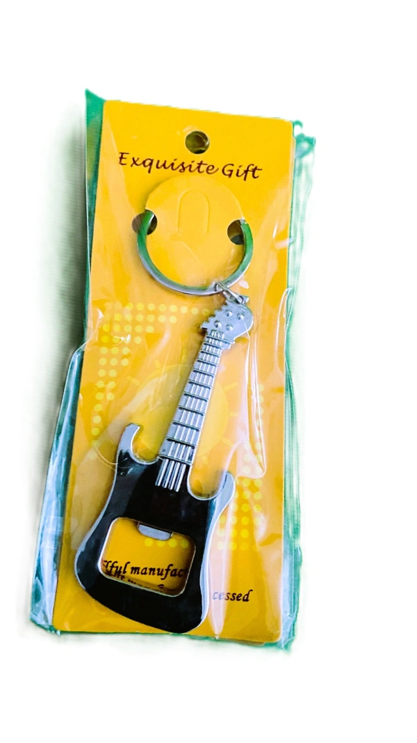 Exquisite Gift - Guitar Keychain | Keyring - SS