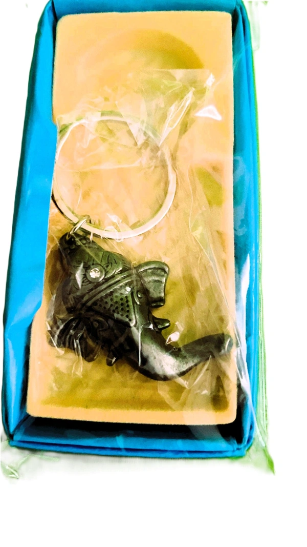 Ganesh Premium Quality | Key Holder | Key Chain | Keyring - Metalic