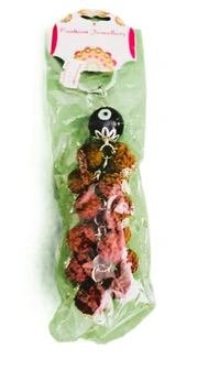 Rudraksha Keychain For Gifting With Evil Eye Protection Key Ring