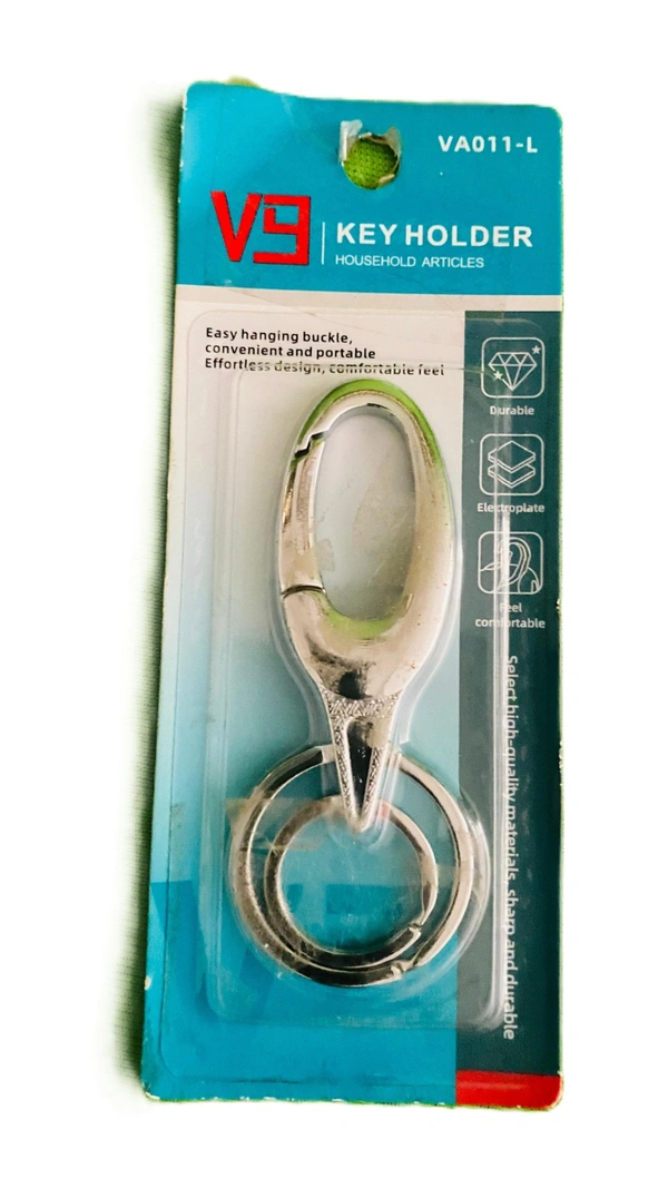 V9 Premium Quality | Key Holder | Key Chain | Keyring - VA011 - SS