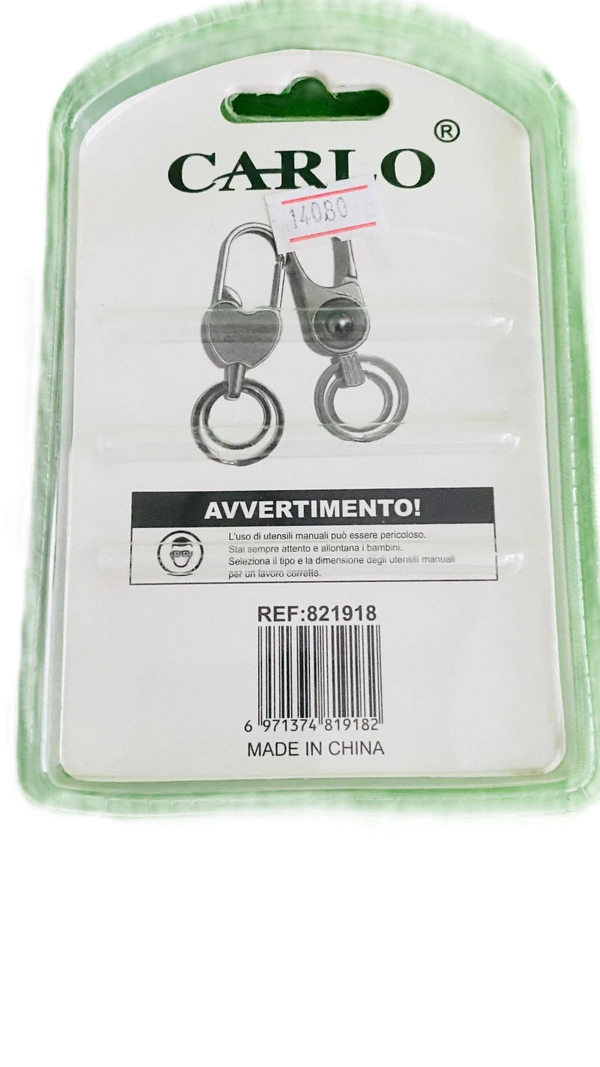 CARLO Key Buckle and Nail Clipper | High Quality  - Metal
