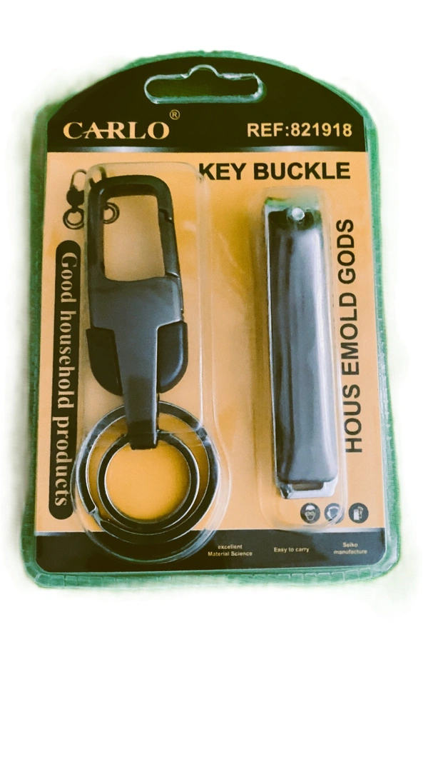 CARLO Key Buckle and Nail Clipper | High Quality  - Metal