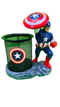 Captain America  Pen stand - Red