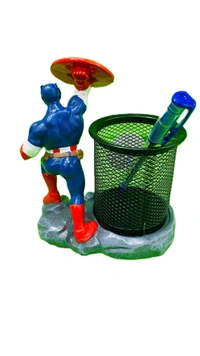 Captain America  Pen stand - Red