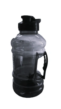 Unleash Your Inner Beast with the BEAST MODE ACTIVATED Plastic Water Bottle - 1.5 L, Black