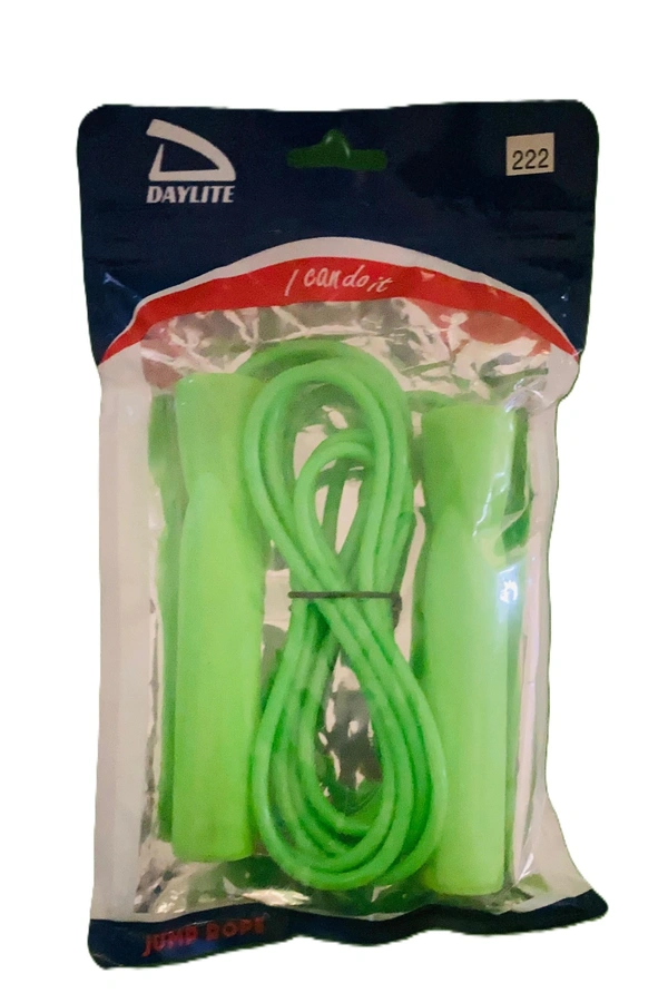 DAYLITE Rope Skipping for Games and Exercise - Your Perfect Fitness Companion! - Green