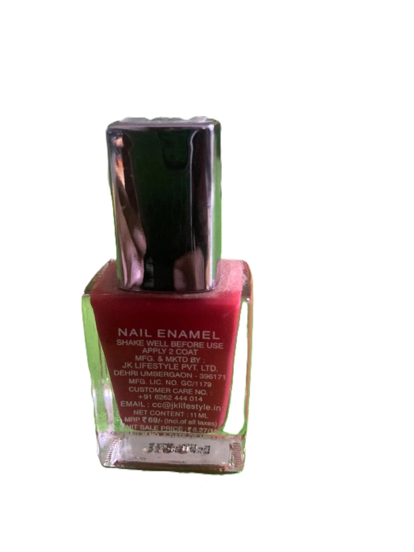 JUICE Long Stay Nail Enamel  - 11ML, Apple Red