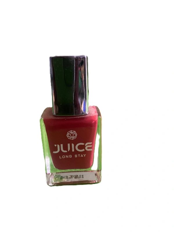 JUICE Long Stay Nail Enamel  - 11ML, Apple Red