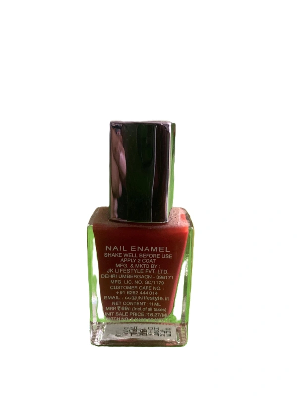 JUICE Long Stay Nail Enamel  - 11ML, Vivid Aubum