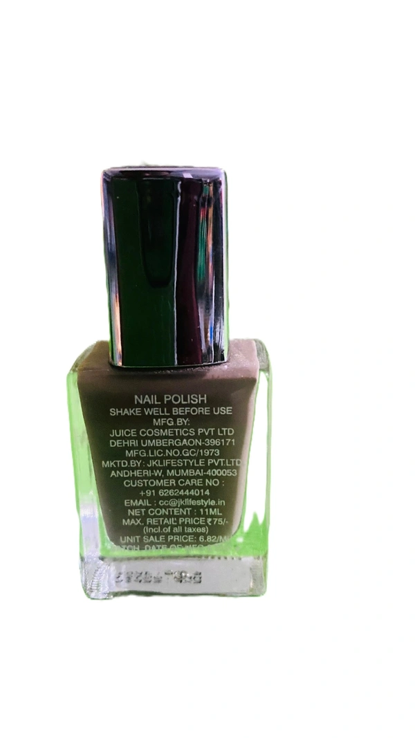 JUICE Long Stay Nail Enamel  - 11ML, Muted Teal