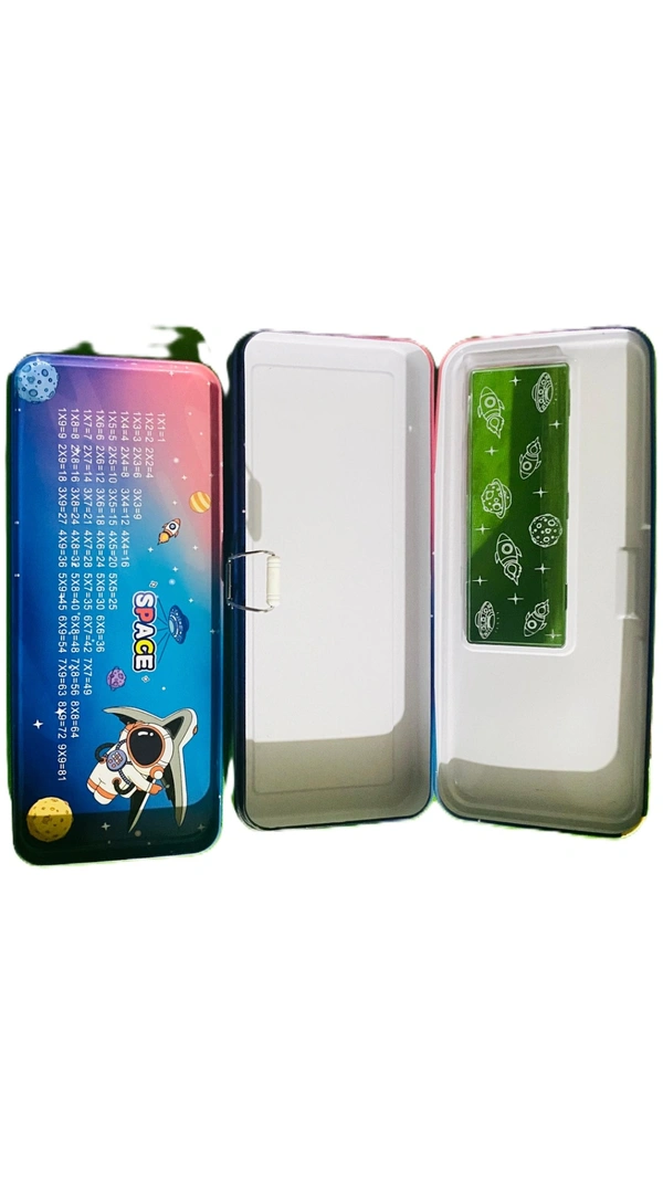 Discover the Out-of-This-World SPACE PENCIL BOX for Kids & Students! - BLUE