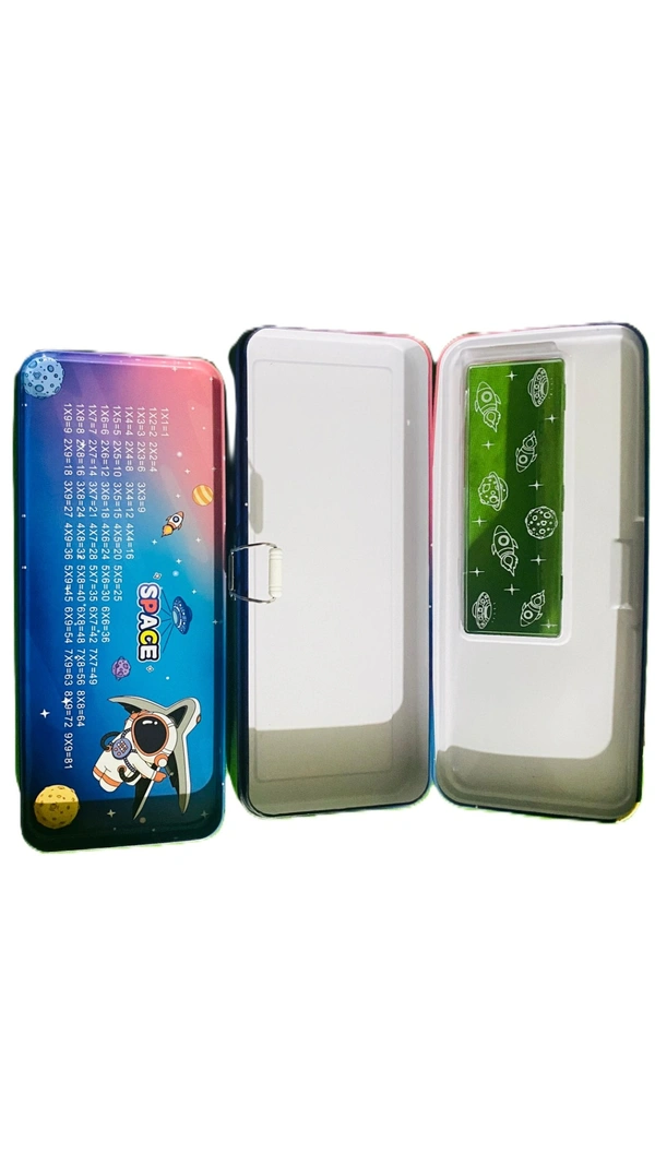 Discover the Out-of-This-World SPACE PENCIL BOX for Kids & Students! - BLUE