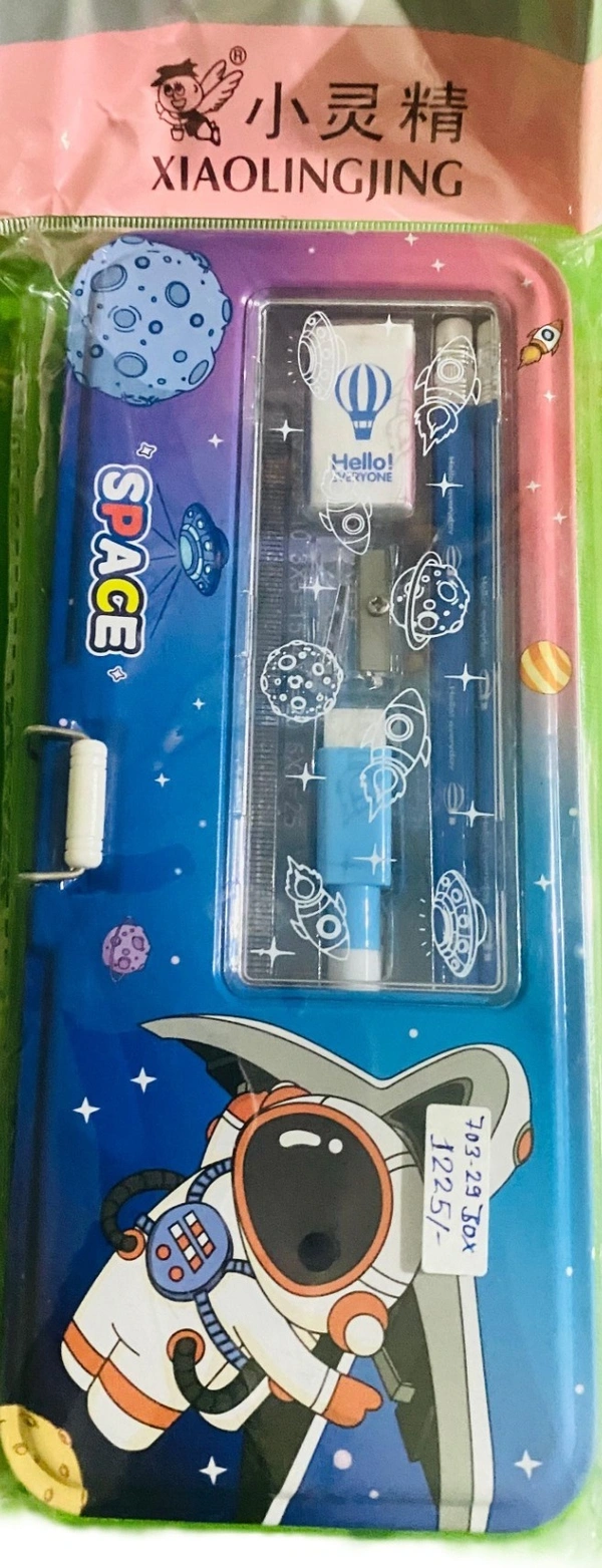 Discover the Out-of-This-World SPACE PENCIL BOX for Kids & Students! - BLUE