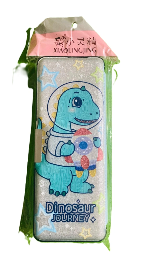 DINO - Dinosaur Journey Pencil Box for Kids & Students - Blue