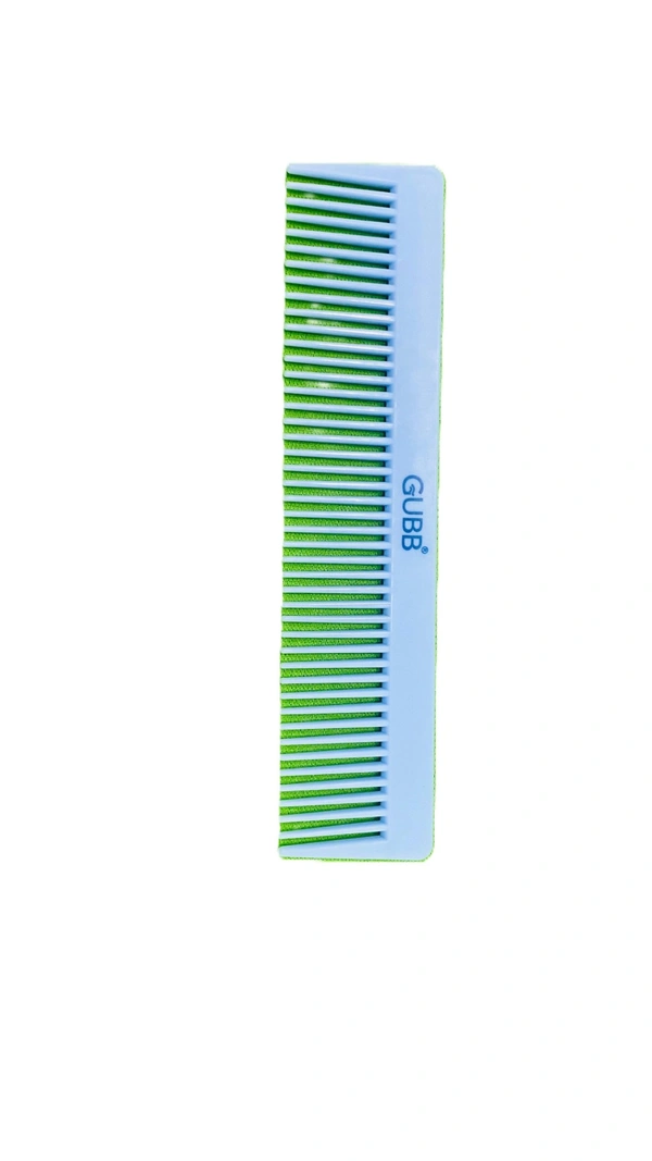 GUBB Grooming Flat Hair Comb with Round Teeth (Santorini Hues)