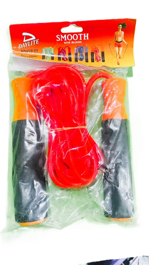 DAYLITE Rope Skipping for Games and Exercise - Your Perfect Fitness Companion! - Orange