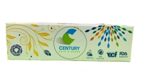 Century 2 Ply 100% Virgin Pulp Soft Facial Tissue Box | Car Tissue - 100 Pulls Per Roll - 20 * 16 cm, White