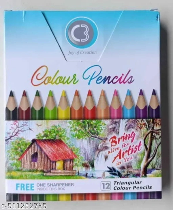 colour pencil 12 shades