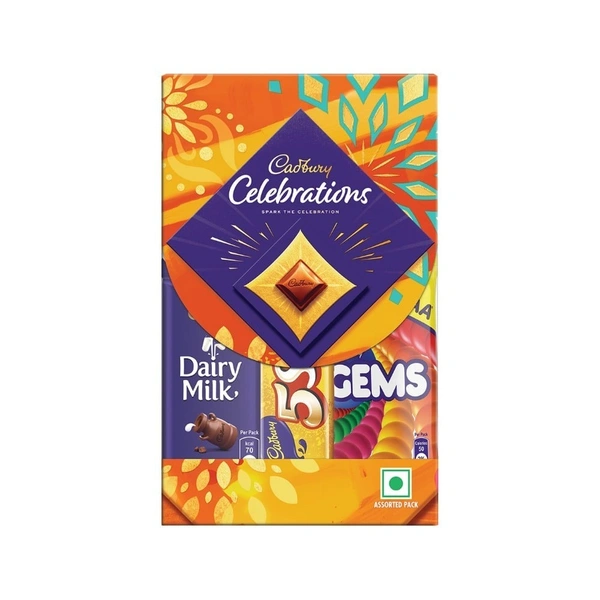 Cadbury Celebrations Assorted Chocolate Gift Pack, 49.6g