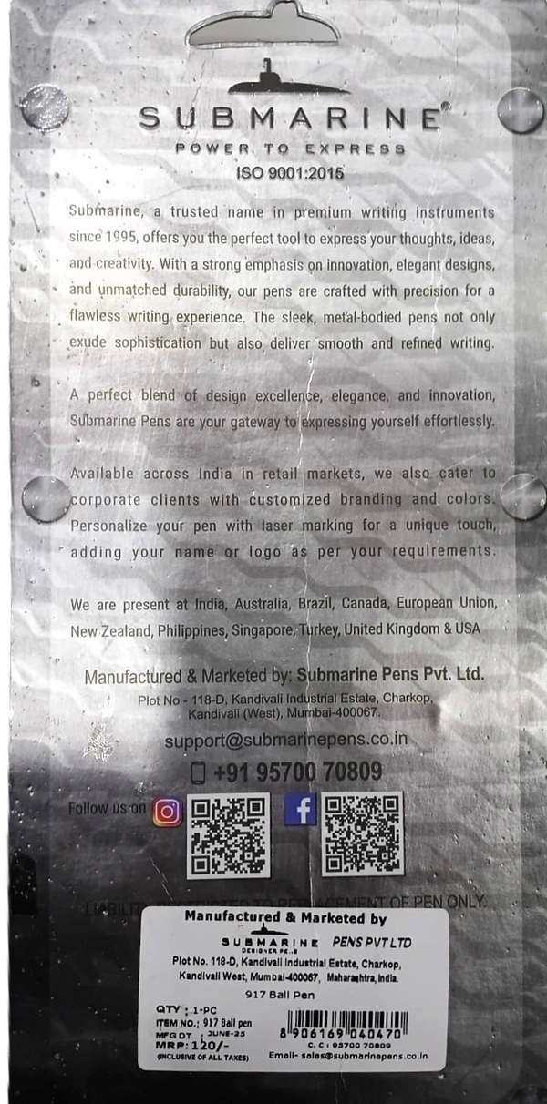 Parker Latitude Mattel ball pen 