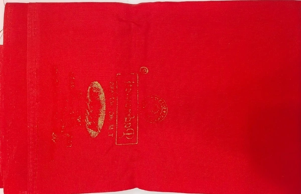 POOJA PRASTHAN  - 2*2feet, Red