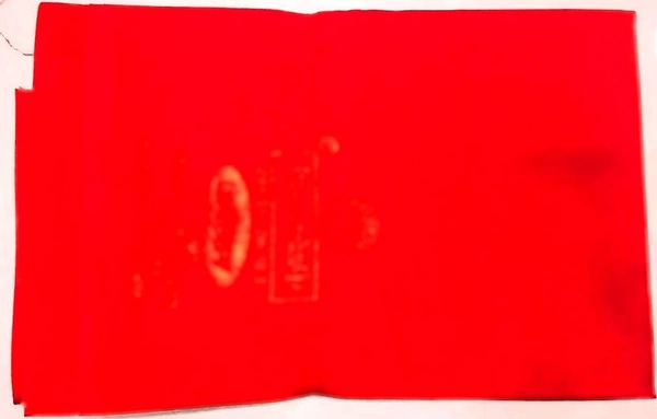 POOJA PRASTHAN  - 2*2feet, Red