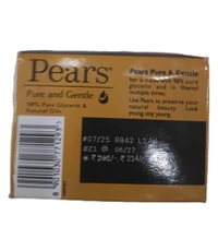 PEARS Pure And Gentle Soap Bar, - 3*125g, Golden Dream