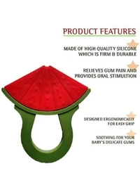 Baby Teether Fish ( Watermelon )