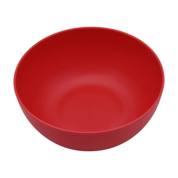  Red Round Plastic Bowl, 20pcs