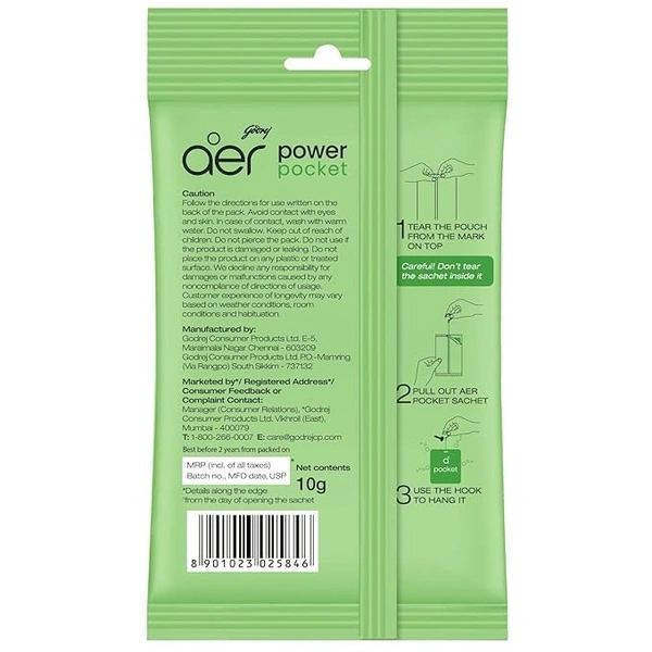 Godrej Aer Power Pocket Bathroom Fragrance - Floral Delight