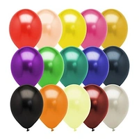 Tiger brand Metallic Plain Balloon Multicolor (Pack of 50)