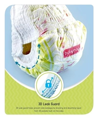 Babyhug Super Dry Diapers   - M