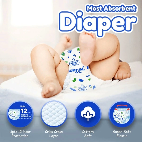 BUMTUM ULTRASOFT DIAPER PANTS - L