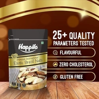 Happilo Premium International Exotic Dried Brazil Nuts 150g Amazon/Brazilian Nut