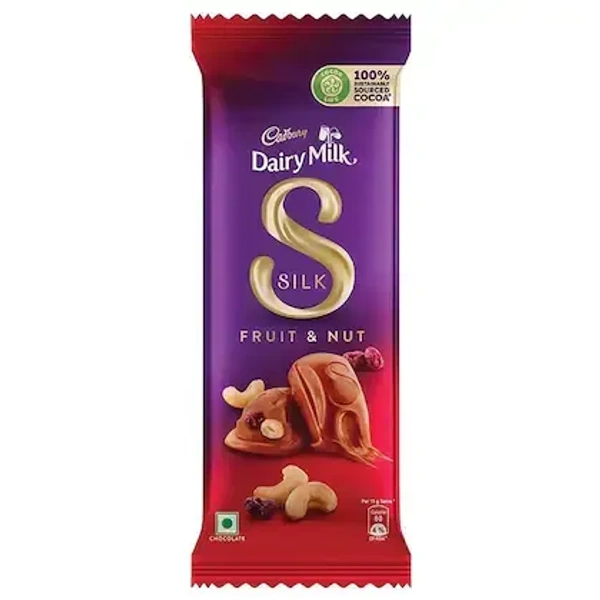 Cadbury Dairy Milk Silk Fruit and Nut Chocolate Bar - 51 g