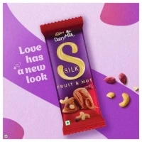 Cadbury Dairy Milk Silk Fruit and Nut Chocolate Bar - 51 g