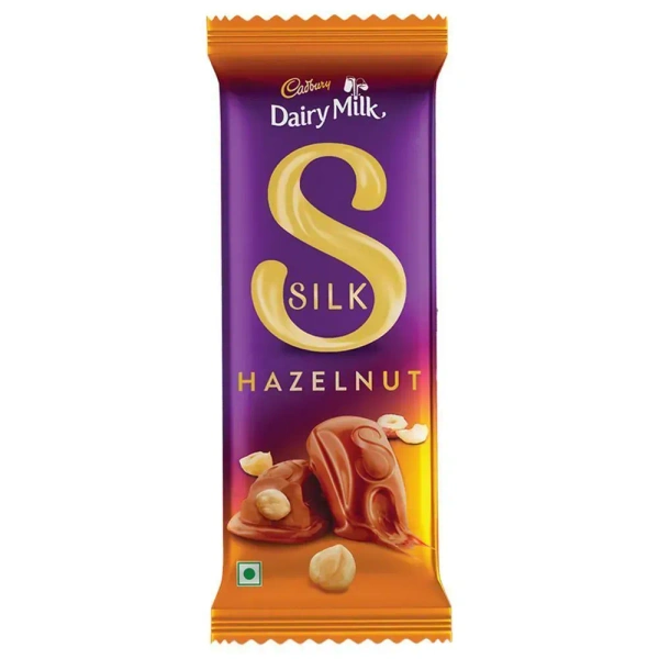 Cadbury Dairy Milk Silk Hazelnut Chocolate Bar Valentine's Gift Pack - 54 g
