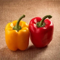 Red and Yellow capsicum(Laal Peela ShimlaMirch) - 450g-500g