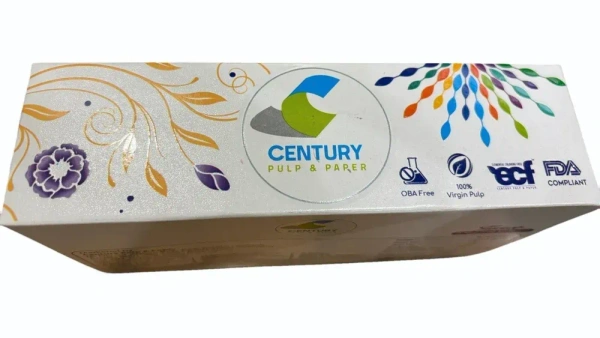Century Pulp Paper Facial Tissue Paper, 20 GSM