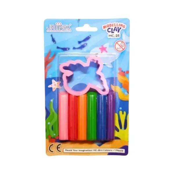 Modelling Clay M 25 - 6 colours