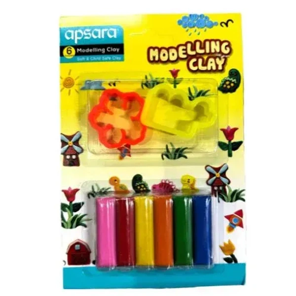Modelling Clay M 25 - 6 colours