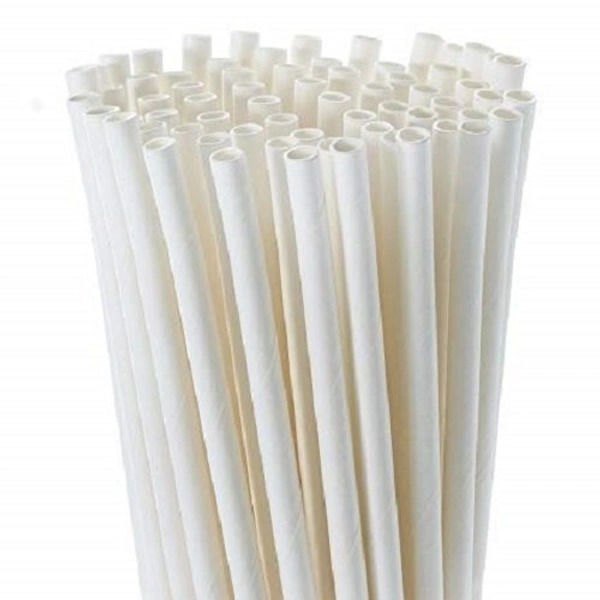 Beaunut Orgion Compostable Fruity Paper Straw, For Event and Party Supplies, Size: 6 mm X 196 mm