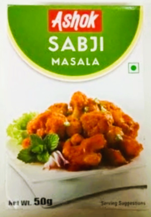 Ashok Sabji Masala | Blended Spice With Natural Ingredient For Delicious Cooking - 50 Gram - 50g