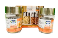 Jai Pet - Primo Stainless Steel Air tight Container Deluxe Jar - 500, Stainless Steel