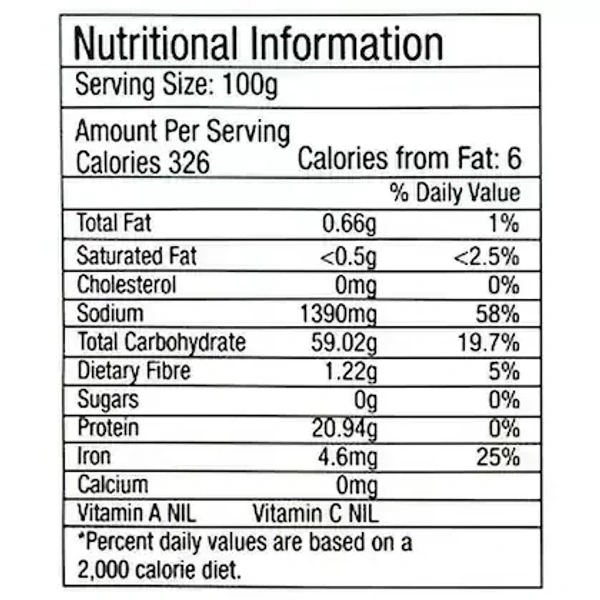 DNV Masala Papad, 180 g