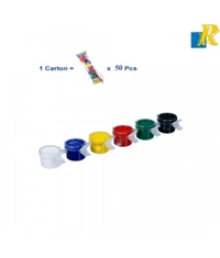 Doms Tempera Color 6 shades 3ml 